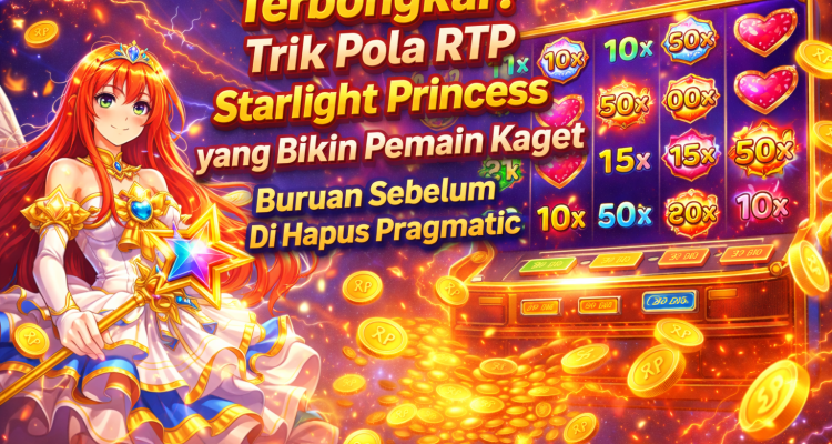 Terbongkar! Trik Pola RTP Starlight Princess yang Bikin Pemain Kaget Buruan Sebelum Di Hapus Pragmatic